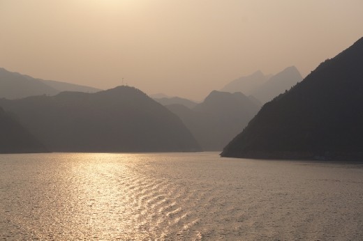 Yangtze River sunset