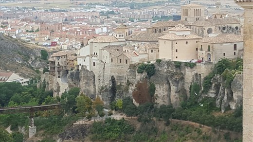 The 'hanging houses' of Cuenca
