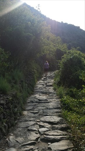Col on the path to Corniglia