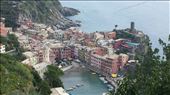 Looking down on Vernazza on the walk from Monterosso: by colandscott, Views[620]