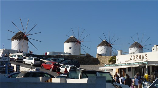 Windmills at Mykonos
