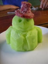 Melon man with a sausage hat.: by colin_s, Views[376]