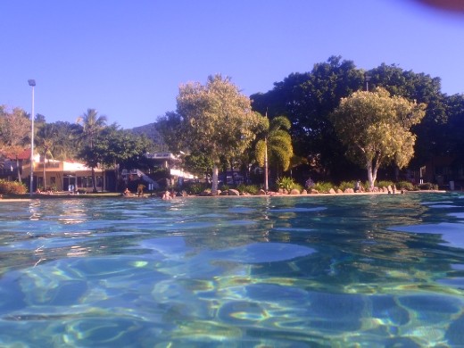 my days were either spent here at the pool...