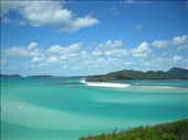 Whitehaven beach, as seen from a lookout hill.: by colin_s, Views[258]