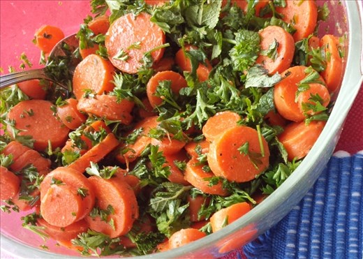 Tagine the Sequel: Moroccan Carrot Salad that went with the Tagine (extra photo)