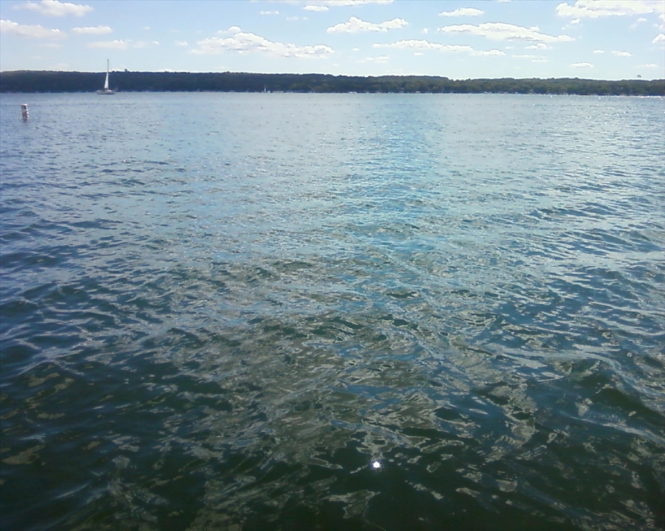 Taking this picture made me feel calm and peaceful. The waves were so serene and beautiful that it could make anyone's problems go away.