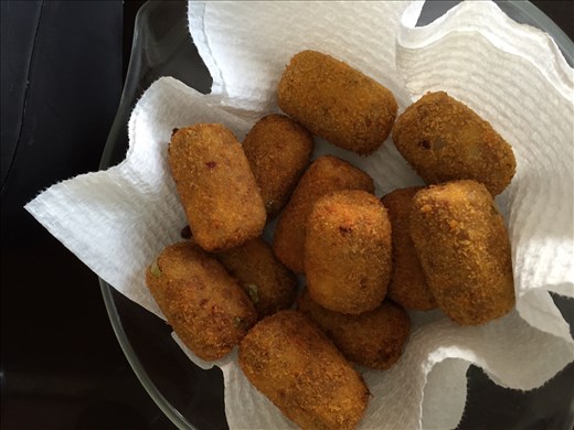 Gertie's Fish Cutlets golden brown