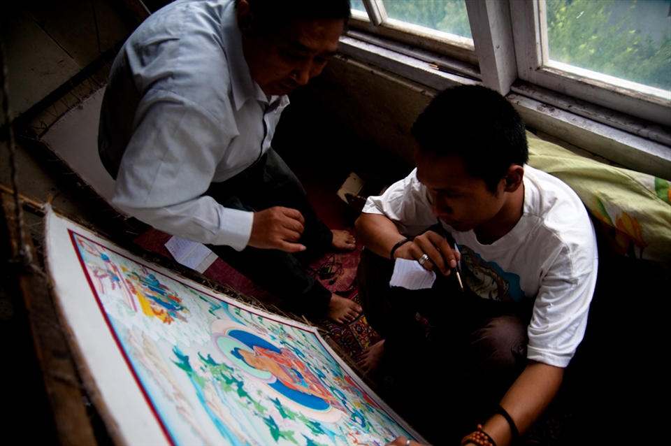 The children stay in the house for few years till they get trained