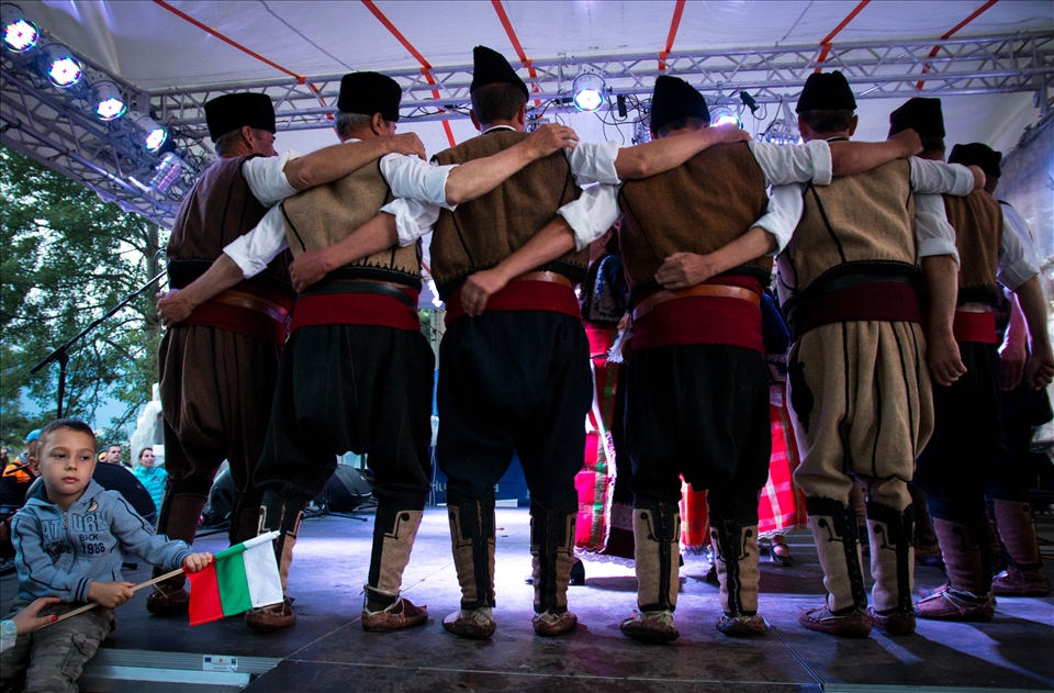 The Festival gathers people of all places and all ages. Although being sometimes boring for the little ones, such events are the only natural way to pass the tradition.
