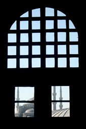 Blue Mosque view from Hagia Sophia: by constantinople, Views[507]