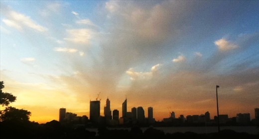 the skyline - a blessing from above