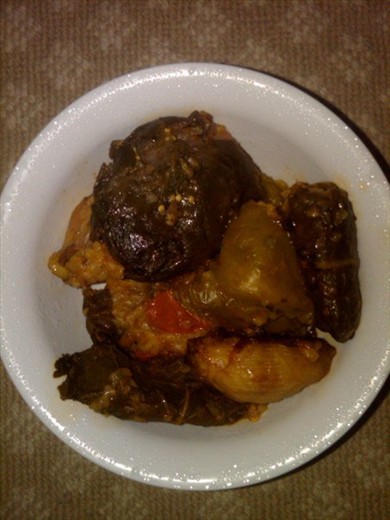 My first batch ( served in the field)  we cooked enough for 20 people