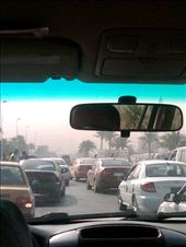 LOL, from our kia sportage on a run to our CMO..CLASSIC Baghdad traffic: by corinneisabella, Views[294]