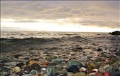 rocky shore and stormy skies: by cpearlmac, Views[290]