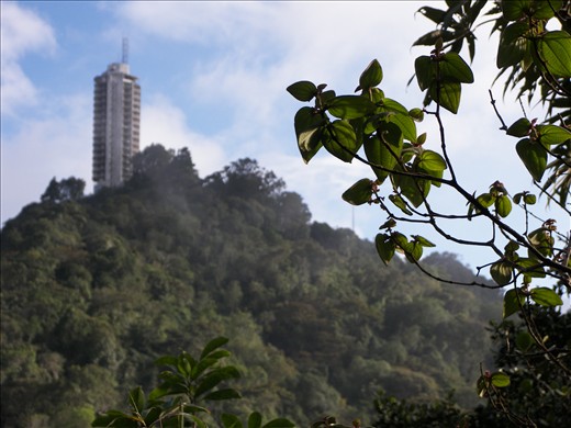 After 9 hours. The hotel you see blurry is actually abandoned and destroyed.