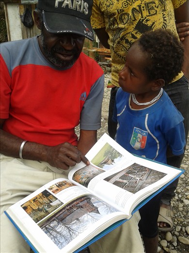 Up there, satiated. A bit of culture with the book from and about Europe. 