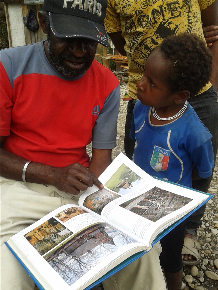 Up there, satiated. A bit of culture with the book from and about Europe. 