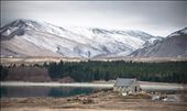 The Church of the Good Shepherd at Lake Tekapo, New Zealand really does boast heavenly views. Built in 1935 this church was the first built in the McKenzie Basin. The church features an alter window which frames iconic mountain views.: by craiggeorge, Views[830]