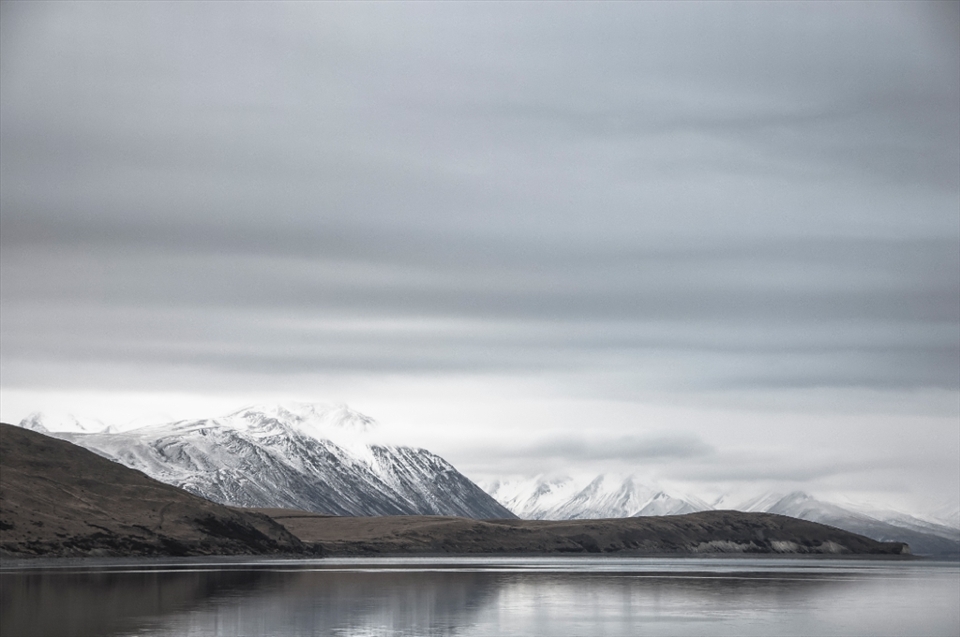 With a scene reminiscent of an Antarctic landscape, the snow capped alps and heavily desaturated coloured vegetation bore a stillness that was deafening. The Lake Tekapo National Park avails itself to some incredible photographic opportunities. 