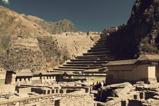 Inca Fortress, 
Ollantaytambo, Peru