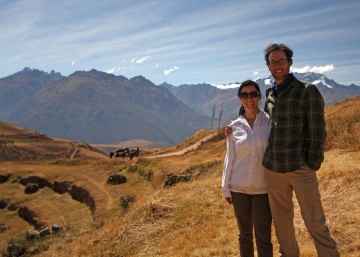 Moray rings outside of Ollantaytambo, Peru