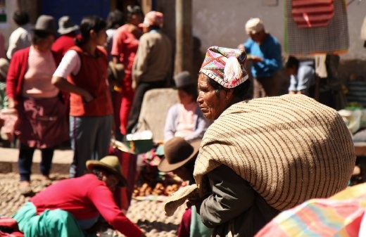 Pisac Sunday Market. 