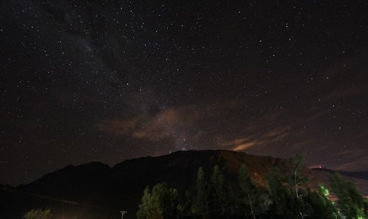 Night sky from Pisac Peru