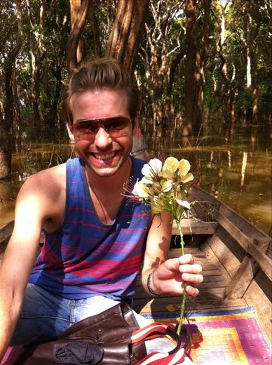 A gift from the tour guide. 