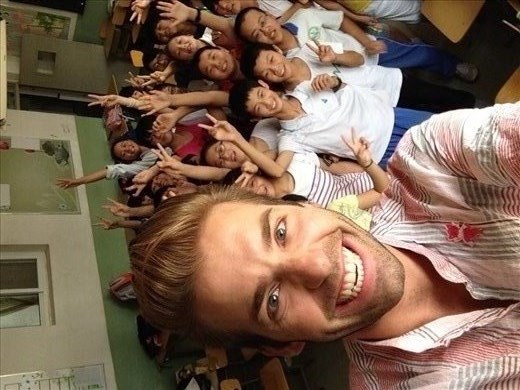 A junior high that I trained at in Beijing. 