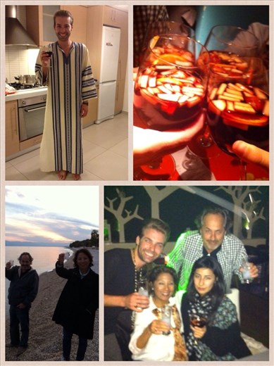 Last night together before I flew home to SH