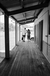 Local Aboriginal woman sharing the Ngallagunda story with a visiting executive: by createevoke, Views[258]