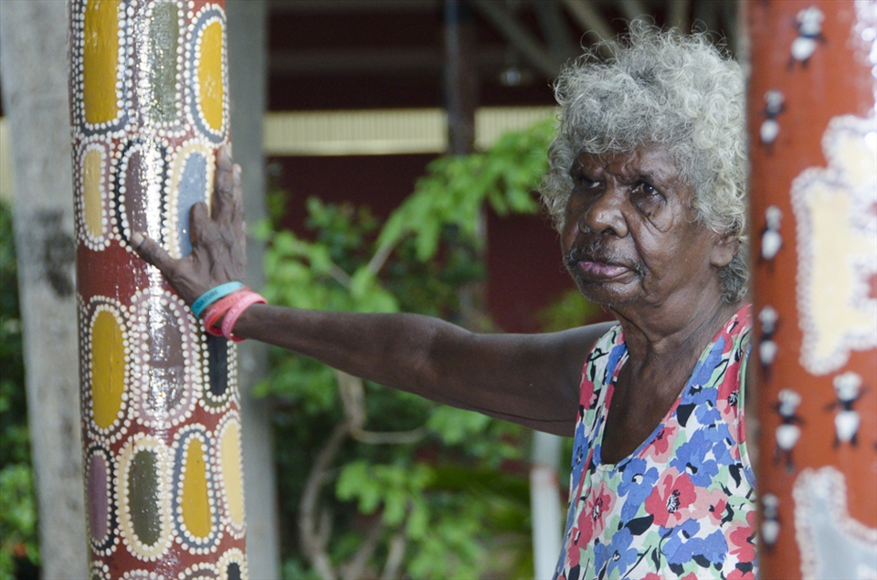 Artists from the Kimberley share their story with Australia's top executives