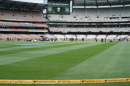 Turf is my praying rug