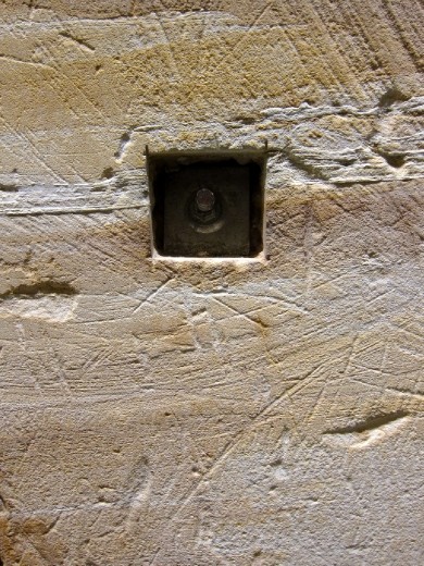 Sandstone Wall detail.
#MONA, Hobart.