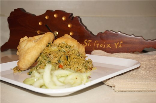 Another view of the plated dish