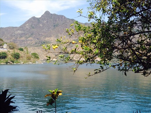 View from restaurant as we ate breakfast 