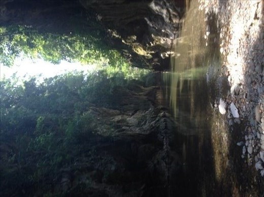Great place to swim. Cool water, nice current and a great view 