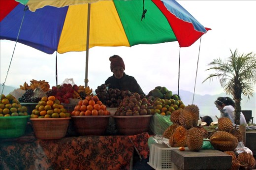 Fruit & veggie road side stall