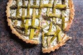 Whipped Black Pepper Goat Cheese Asparagus Tart: by culinaryexplorer, Views[193]