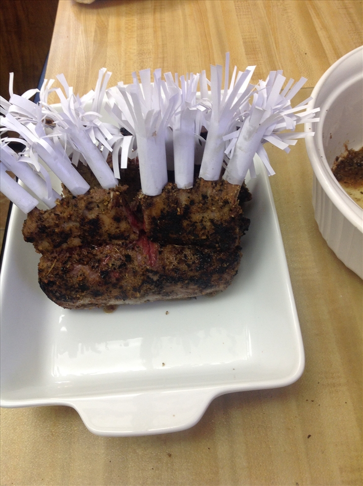 After baking, and decorating