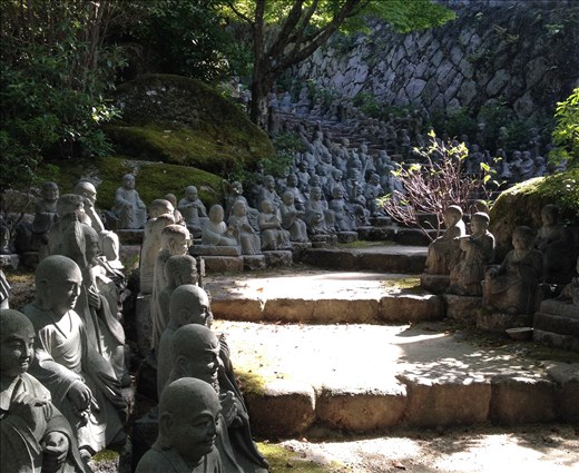 The 500 Rakan Statues - Disciples of Shaka Nyorai, Siddhartha, or Buddha