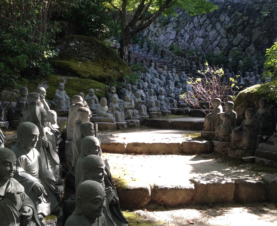 The 500 Rakan Statues - Disciples of Shaka Nyorai, Siddhartha, or Buddha