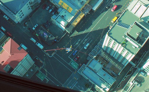 You can jump off the roof..........