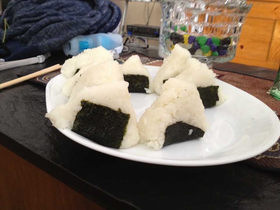 Finished Onigiri