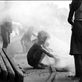 Shambhu and his co-workers get down to business without really caring about any safety norms. As one can see him pouring a sweltering mix of tar and gravel with mere slippers on. No hand gloves, no gumboots, no masks, these workers risk their life everyday for merely 3 dollars.: by dalipsingh, Views[328]