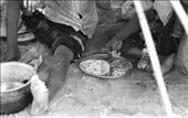 After toiling for hours in the scorching sun, food acts as the only respite of the day. With dust-laden hands, Tribhuvan and his friends savour their culinary creation with utmost joy. One wonders, how they manage to enjoy it in such conditions? May be it is the dust and the tar that act as a special flavouring agent!: by dalipsingh, Views[378]