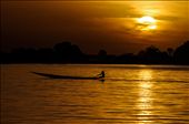 Fisherman returning home, racing with the sun, will he return home before the dark?: by damjan, Views[385]