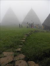 As the only remaining examples of authentic Manggarai houses, the grand Mbaru Niang serve as communal buildings, gathering up to eight families under one roof. : by damjanr, Views[405]