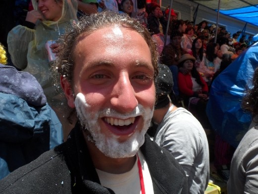 Joel is ready to shave