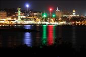a night shot of Newcastle harbour showing its beauty developed around industry. Canon EOS600D EF-S 55-250mm, 30sec, f/5.6 ISO100. slight cropping to straighten.: by dandunn80, Views[999]
